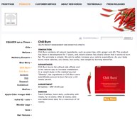Chili Burn website